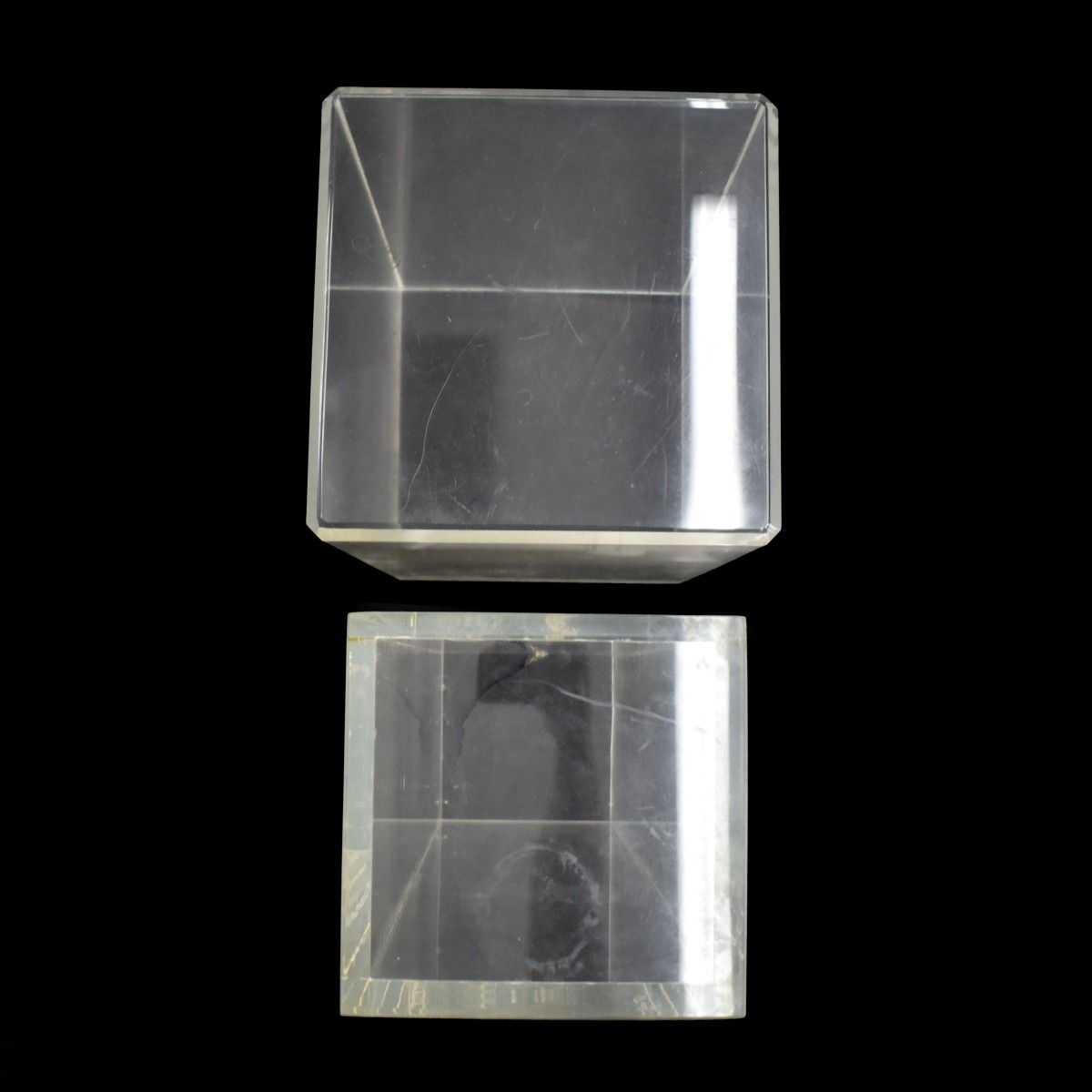 Vintage Lucite Stands