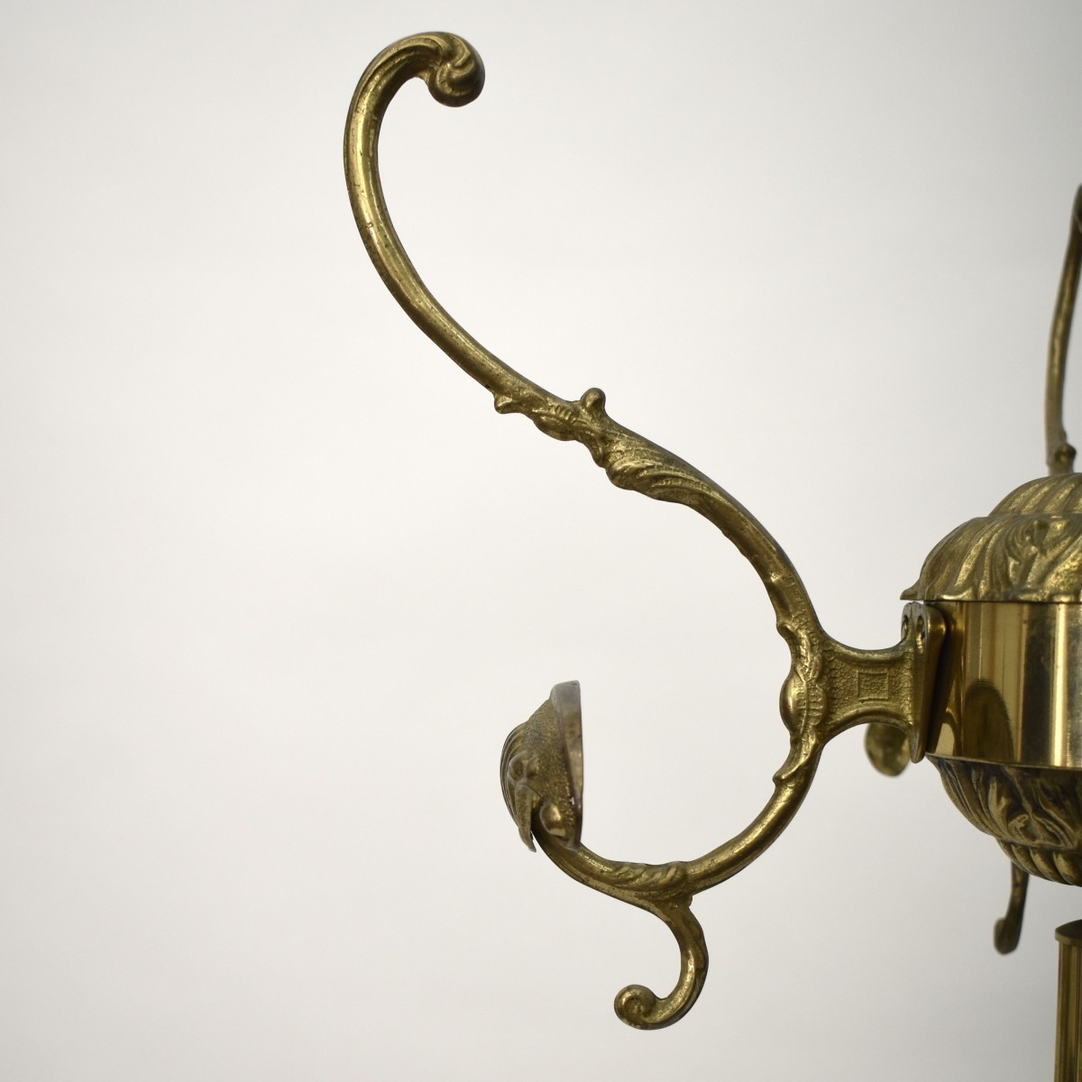 MCM Italian Victorian Brass Coat Rack