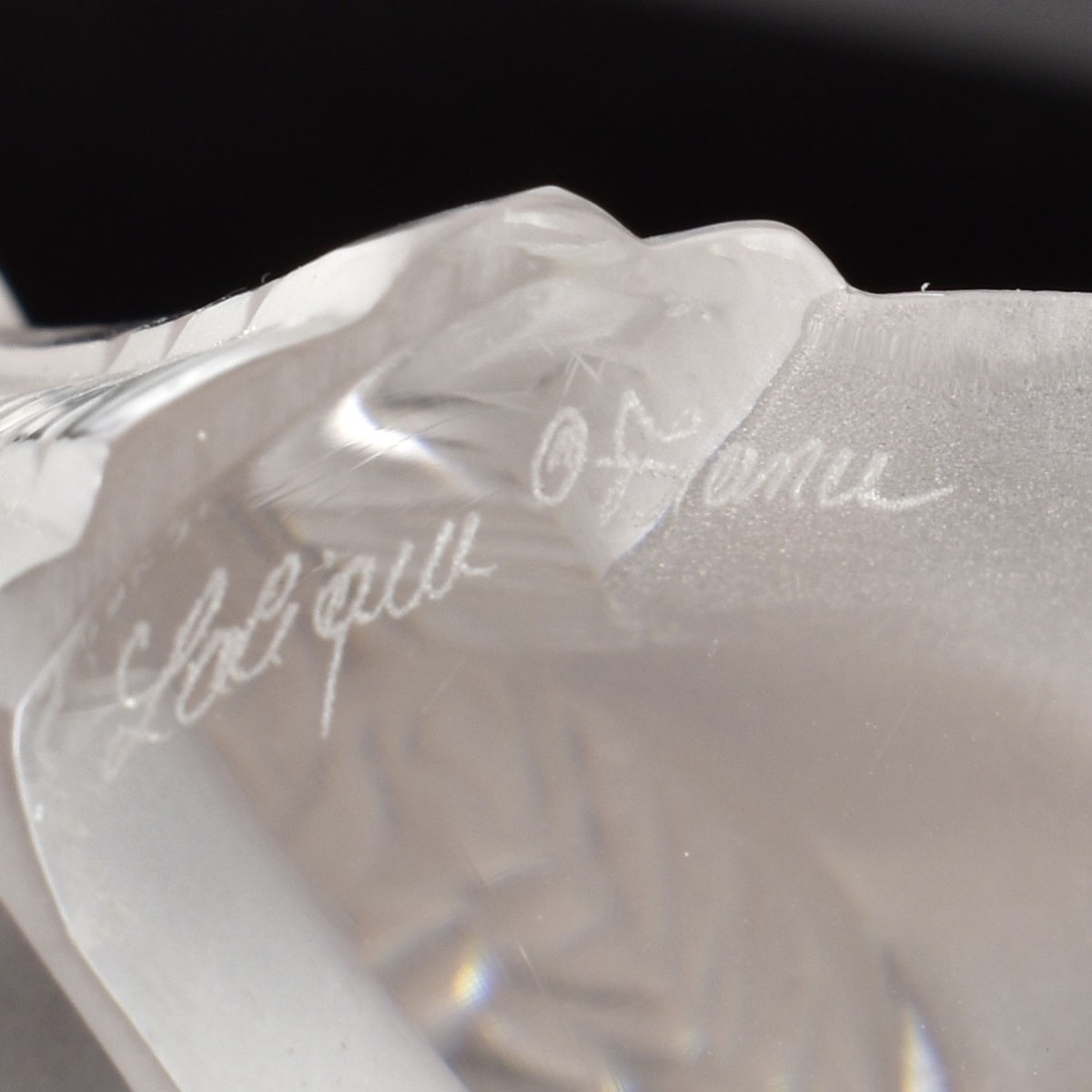 Crystal Lalique Bird Figurines