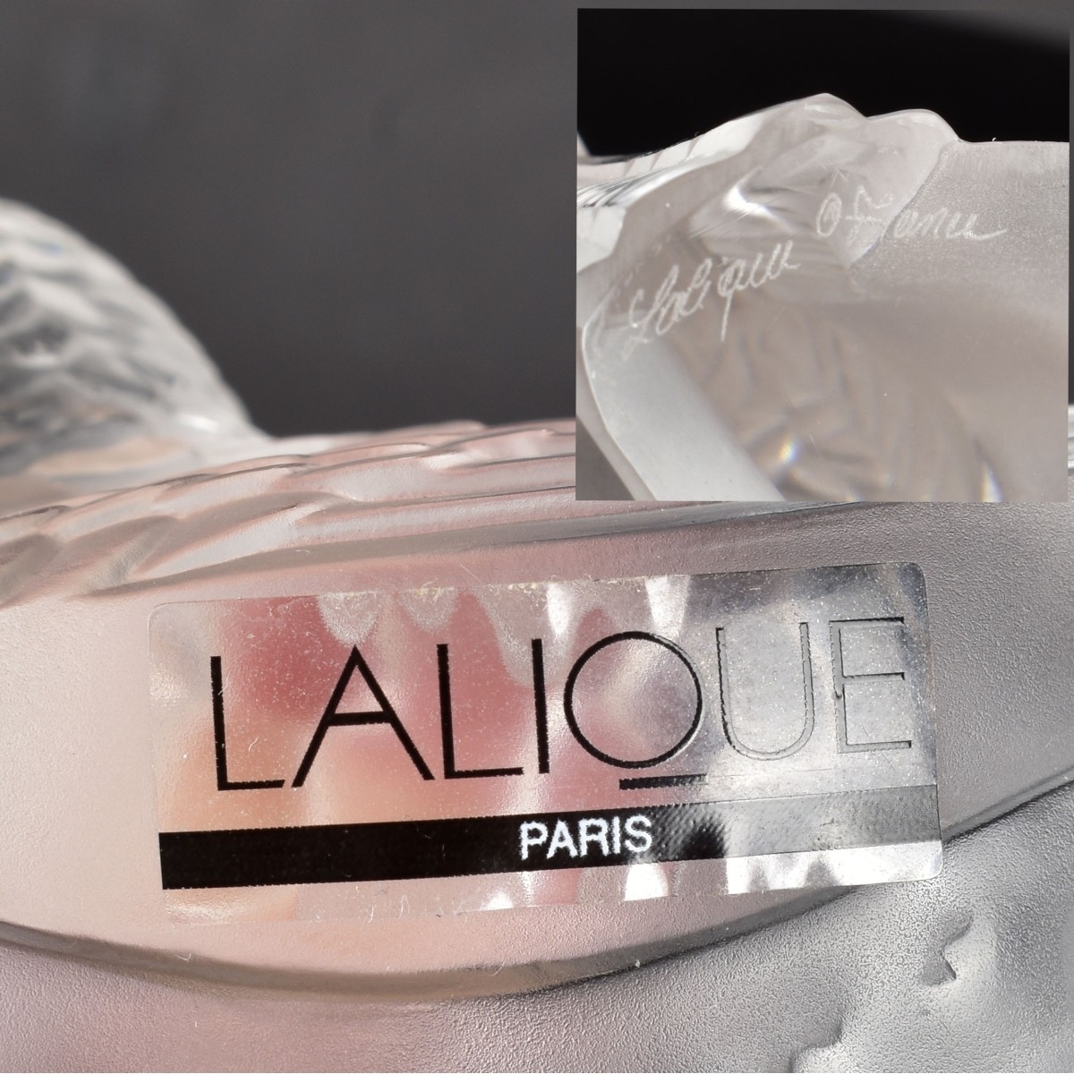 Crystal Lalique Bird Figurines