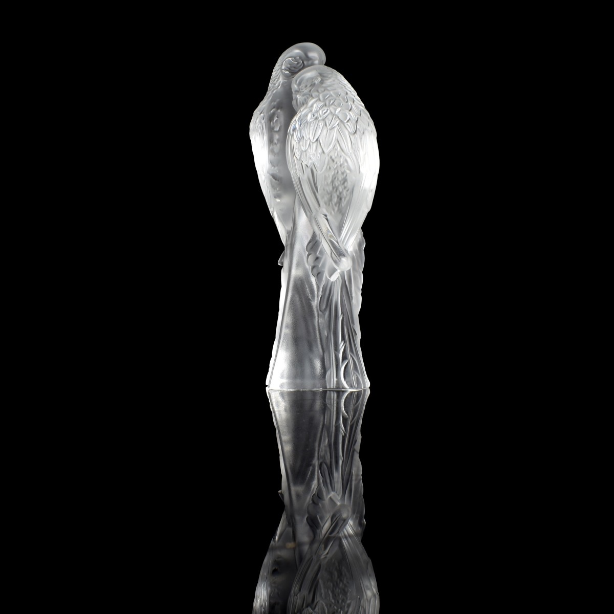 Lalique Figurine of Parakeets