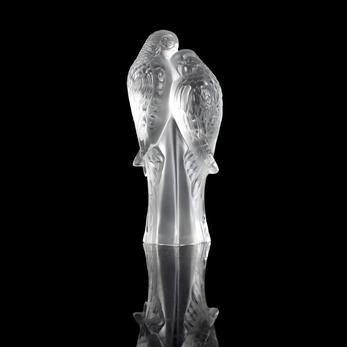 Lalique Figurine of Parakeets