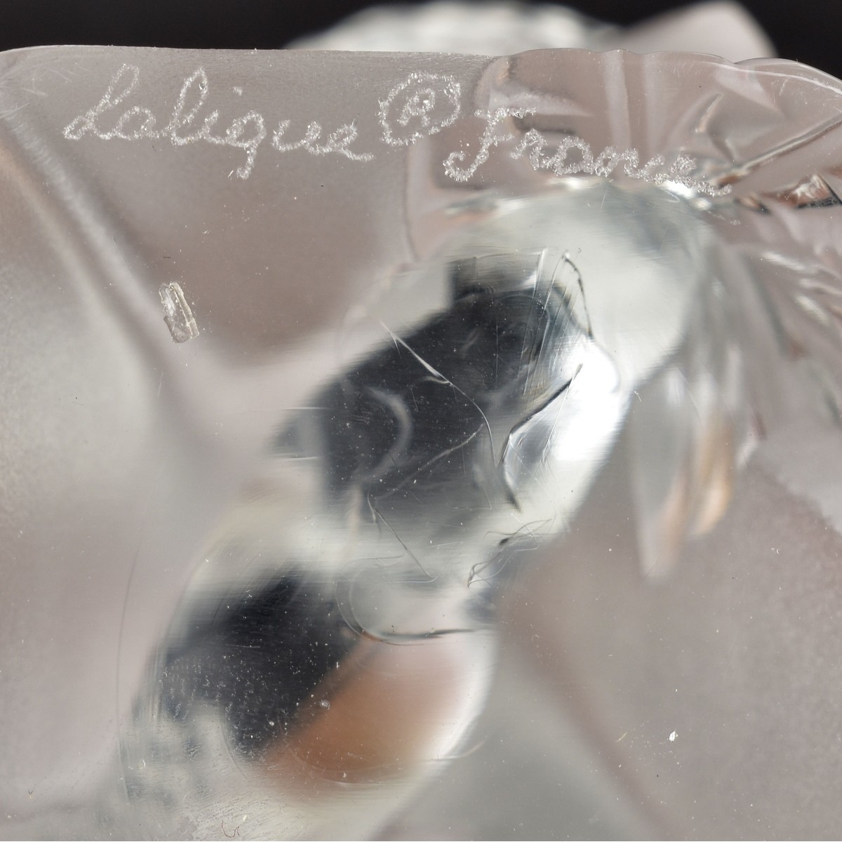 Lalique Figurine of Parakeets