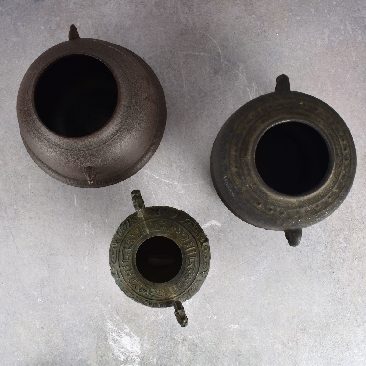 Antique Asian Bronze Vessels
