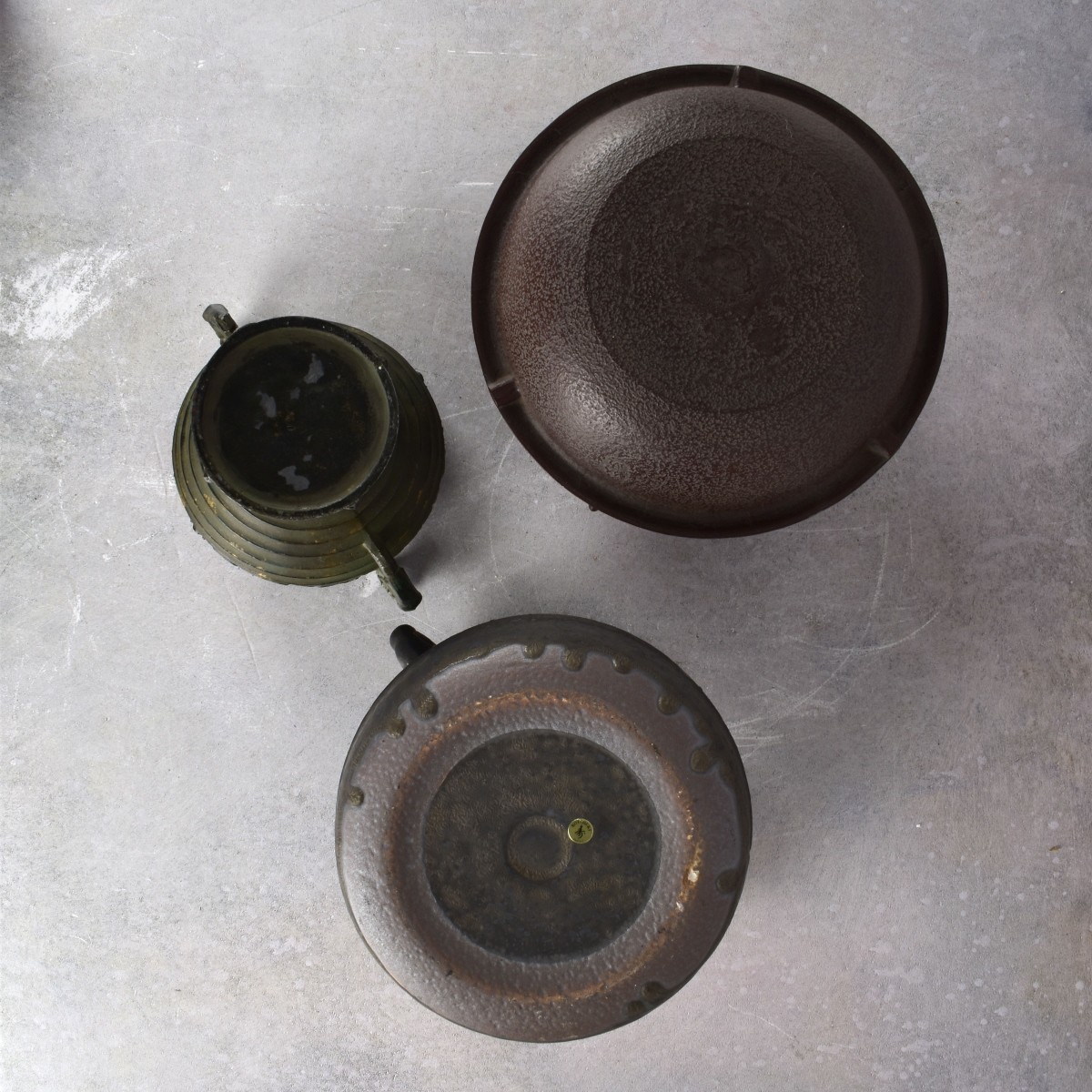 Antique Asian Bronze Vessels