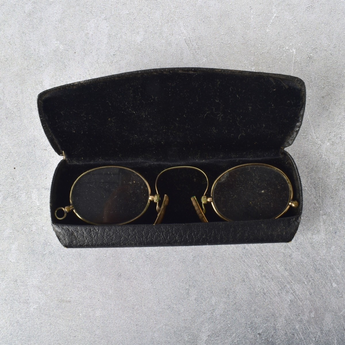 Antique Reading Glasses with Cases