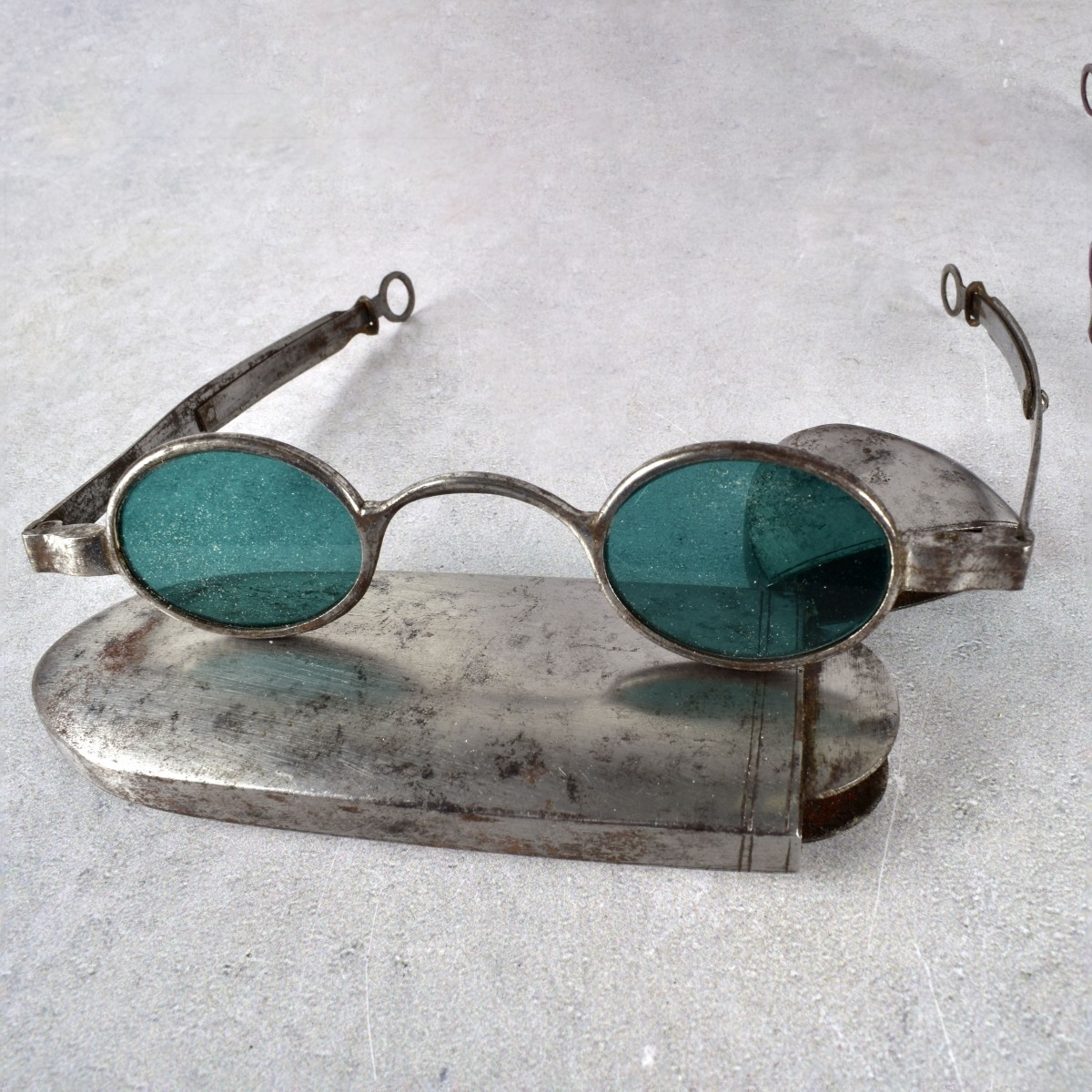 Antique Reading Glasses with Cases
