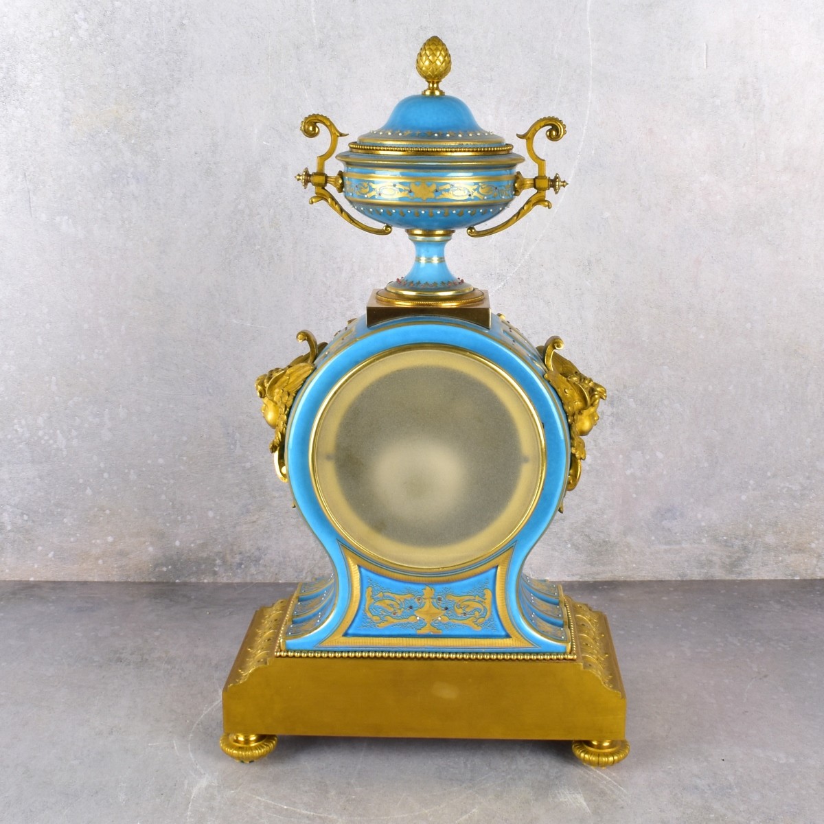 Sevres Style Louis XVI Style French Clock