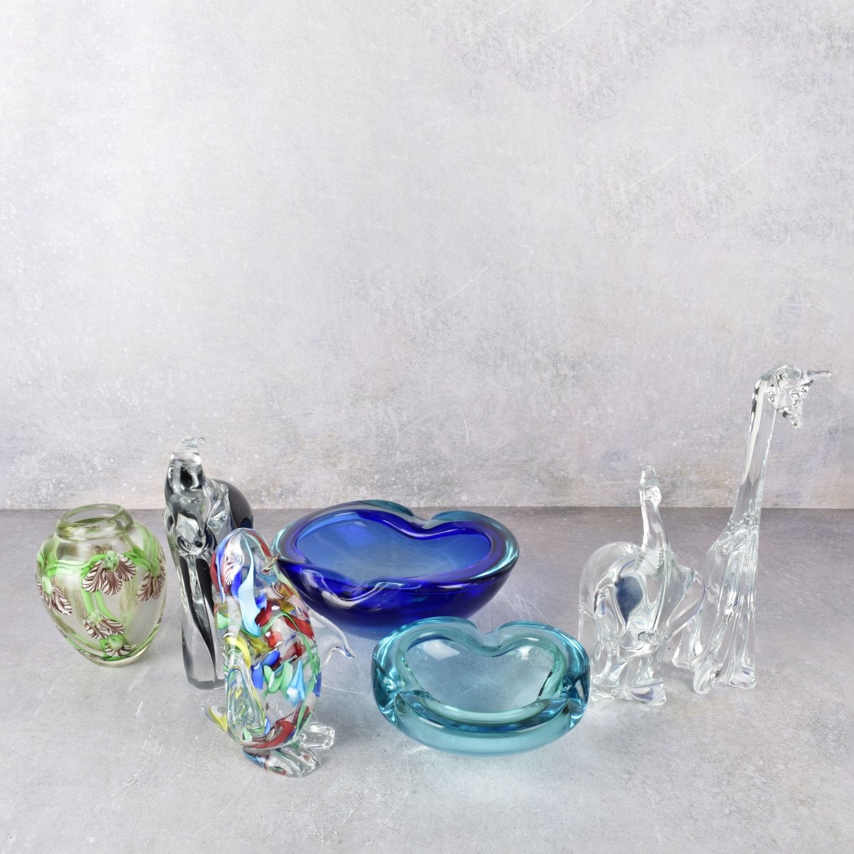 Collection of Modern Glass Pieces
