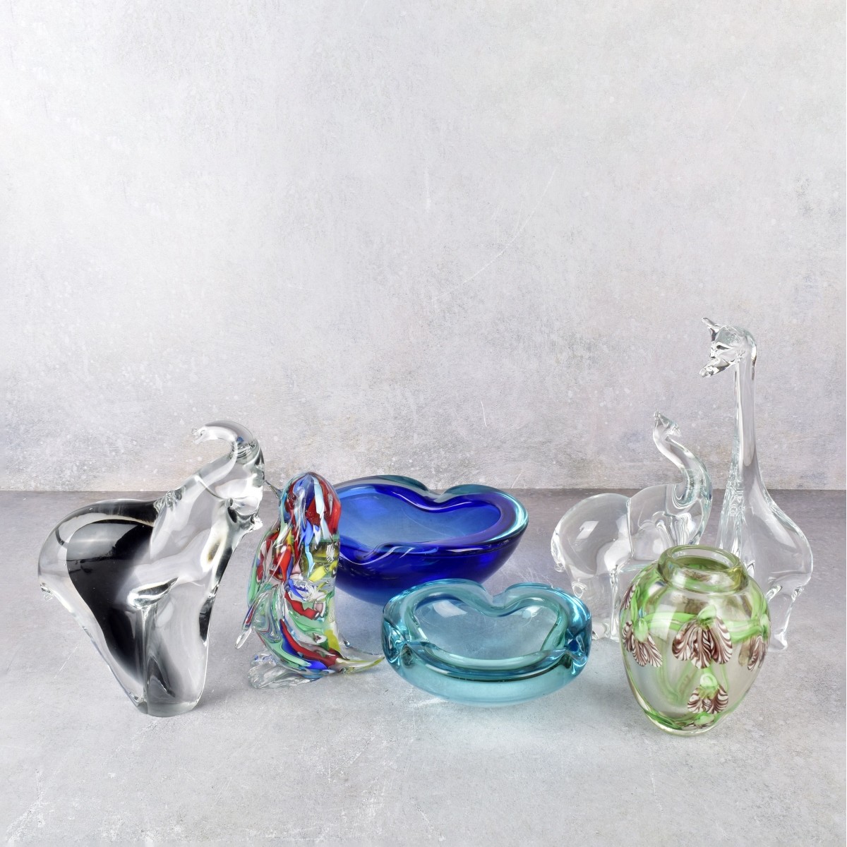 Collection of Modern Glass Pieces
