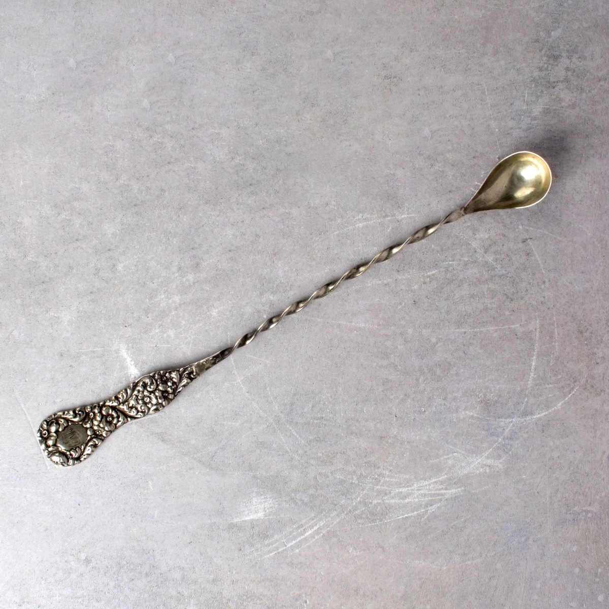 Sterling Silver Monogrammed Spoon