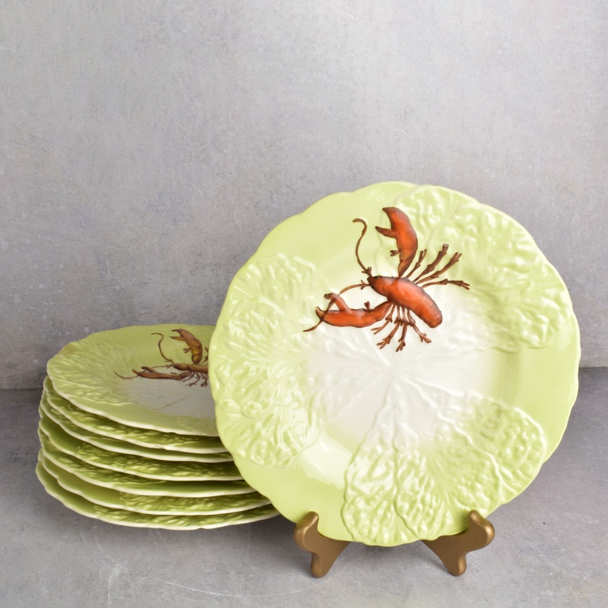 Vintage Carlton Ware ìLobster & Cabbageî Plates