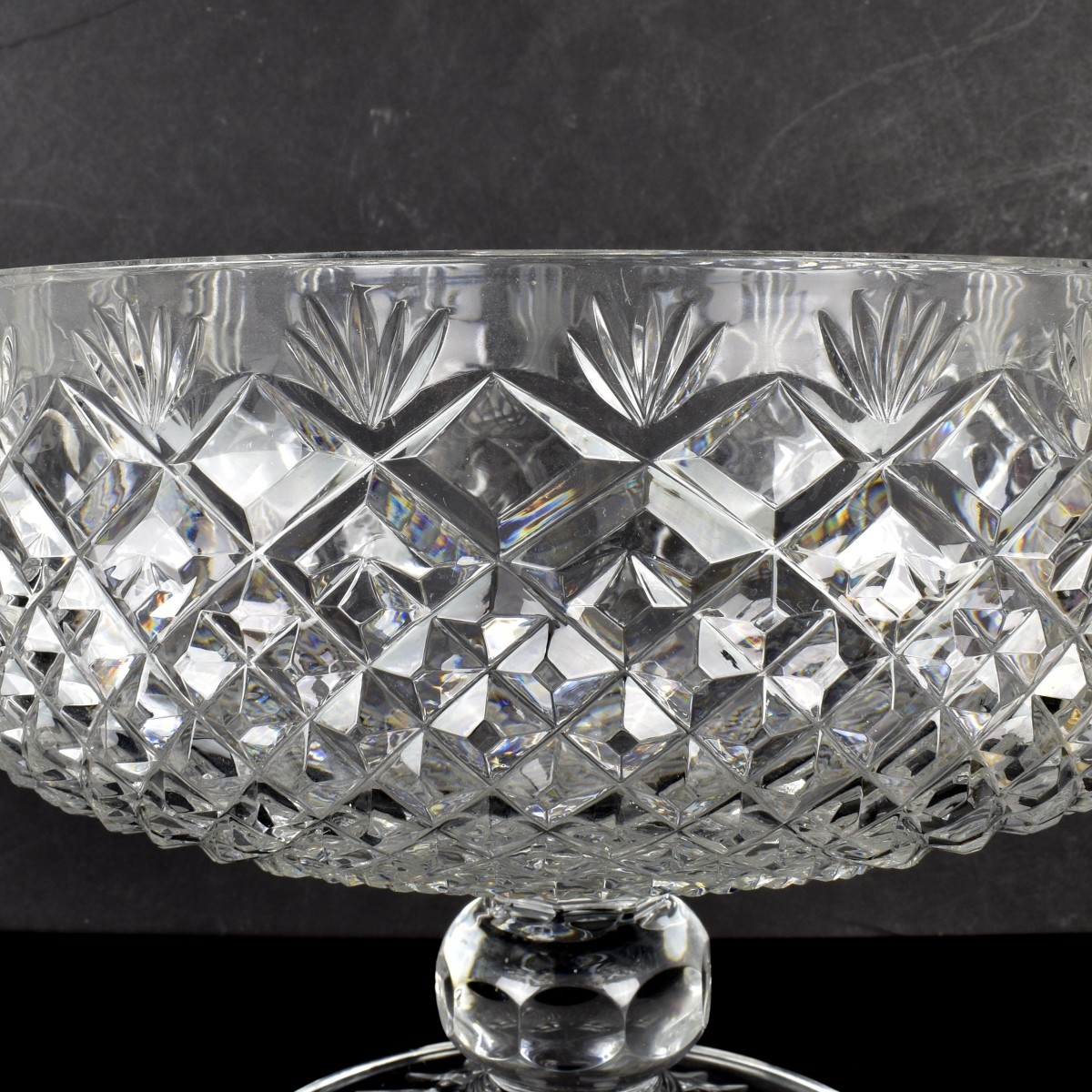 Vintage American Brilliant Cut Crystal Centerpiece