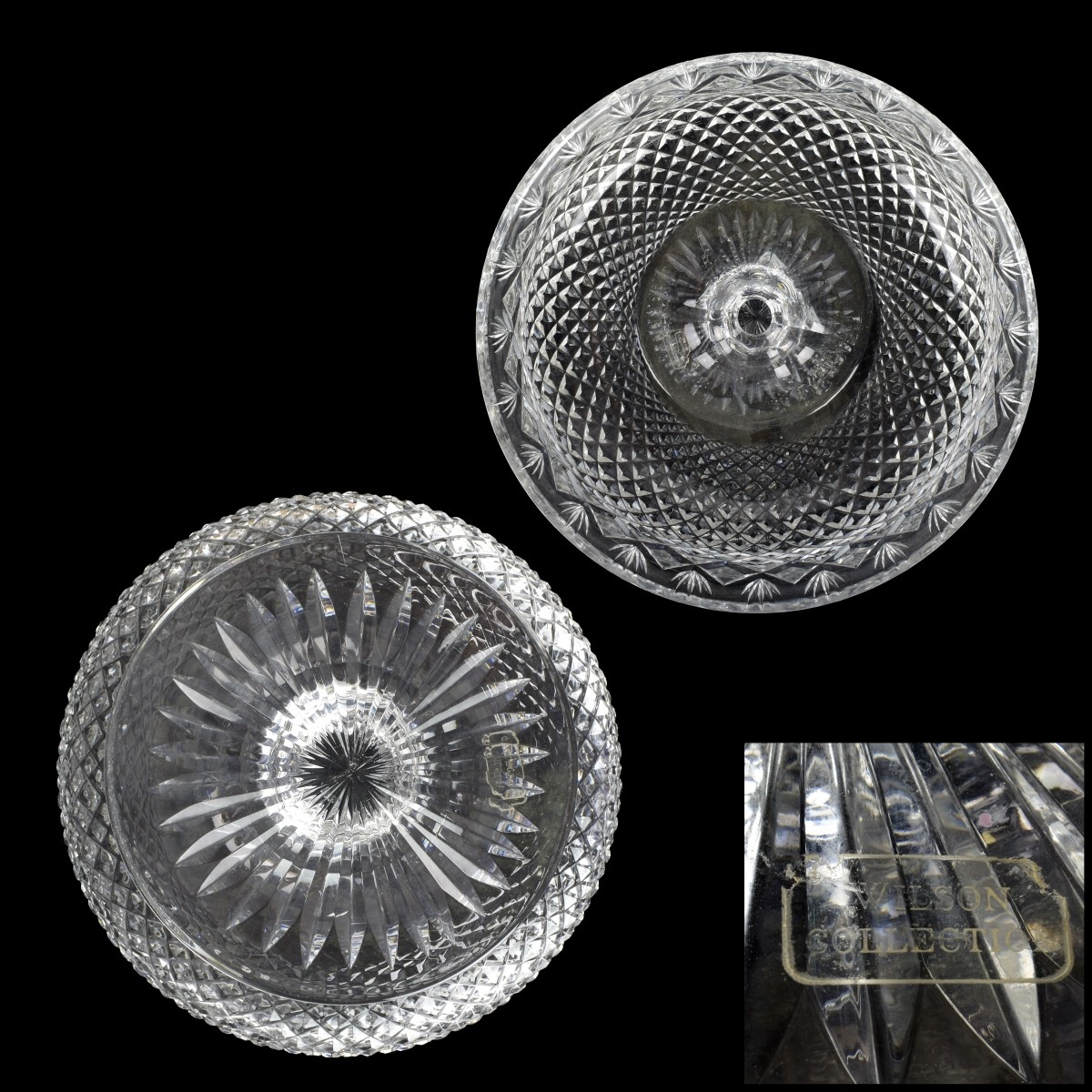 Vintage American Brilliant Cut Crystal Centerpiece