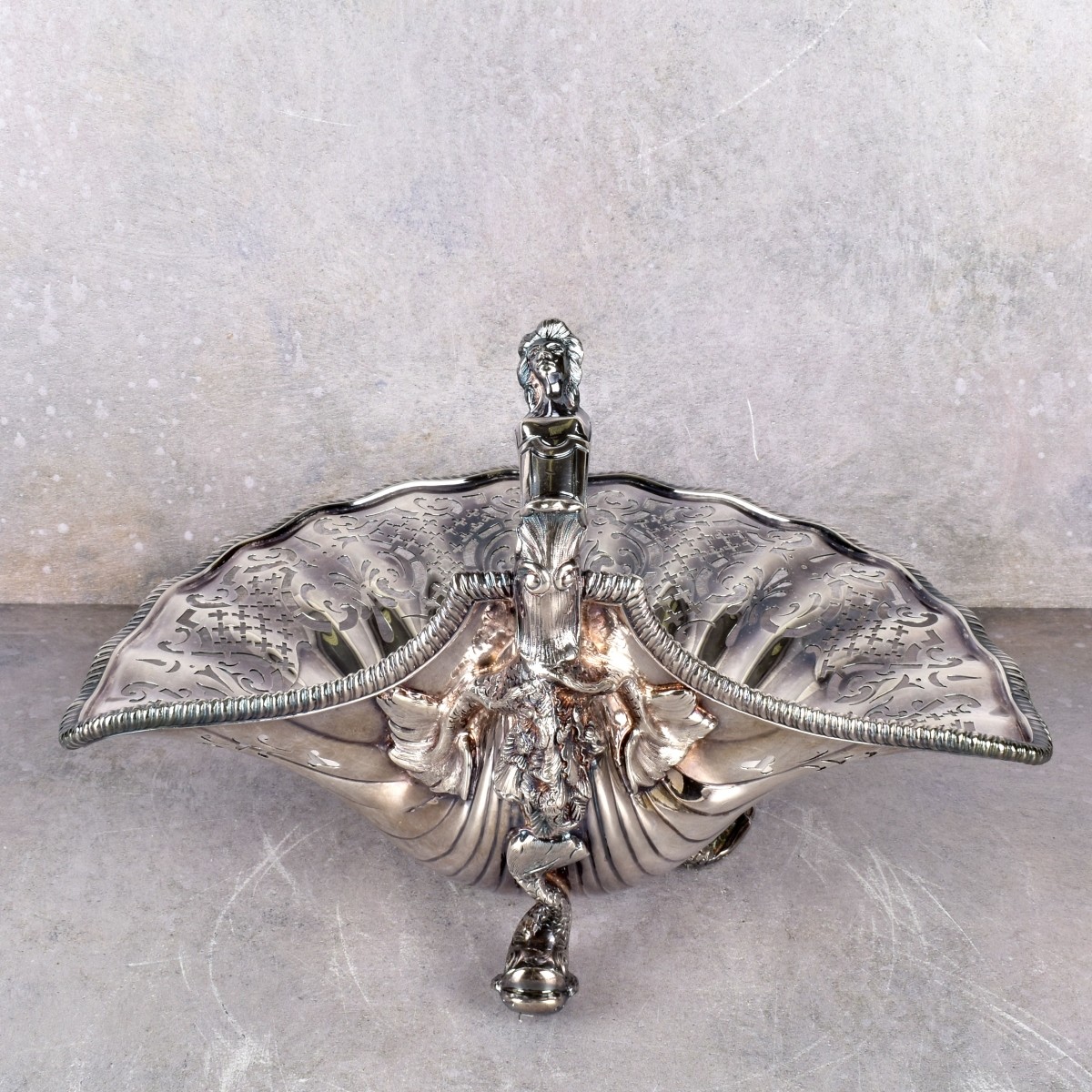 Asprey & Co. of London Sterling Silver Basket