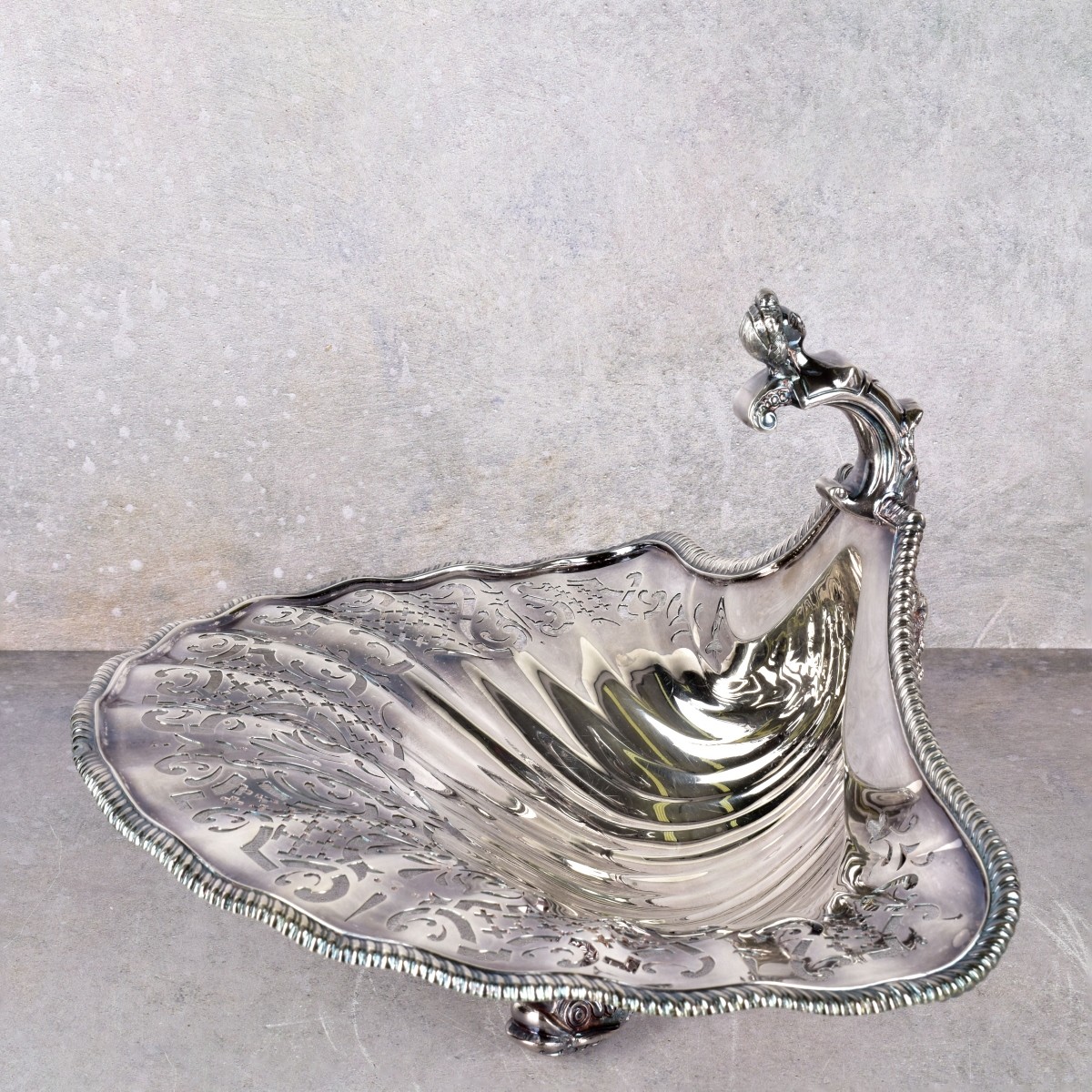 Asprey & Co. of London Sterling Silver Basket