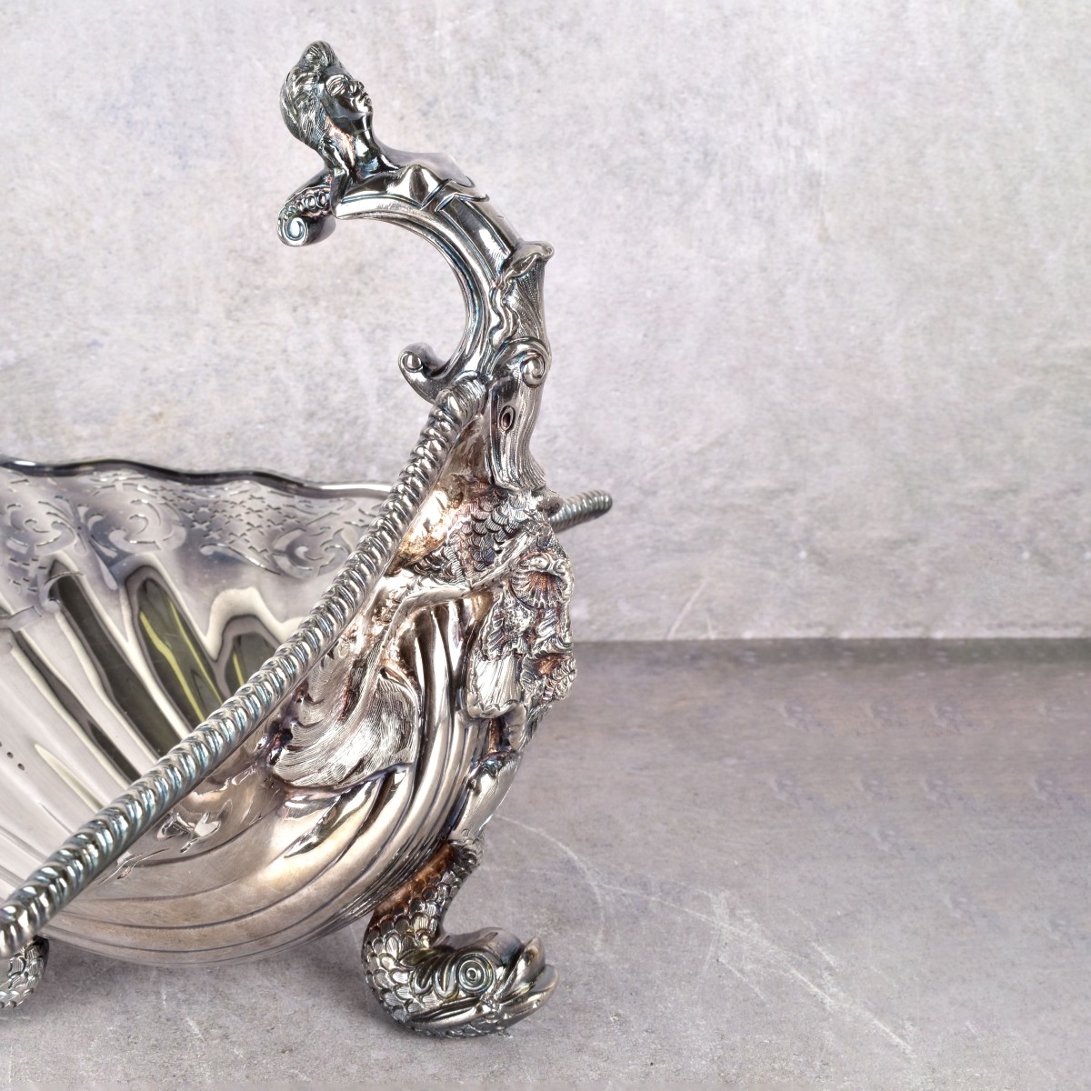 Asprey & Co. of London Sterling Silver Basket