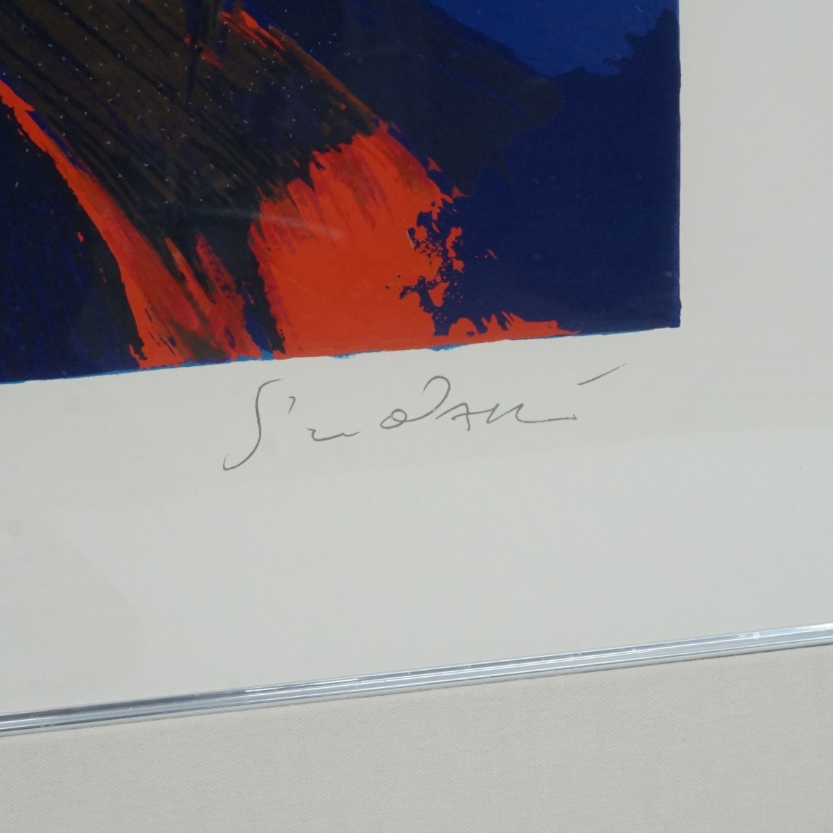 Nicola Simbari (1927 - 2012) Serigraph