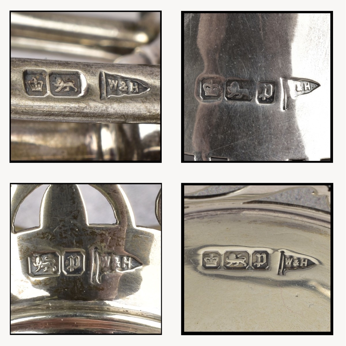 English Georgian Sterling Silver Epergne