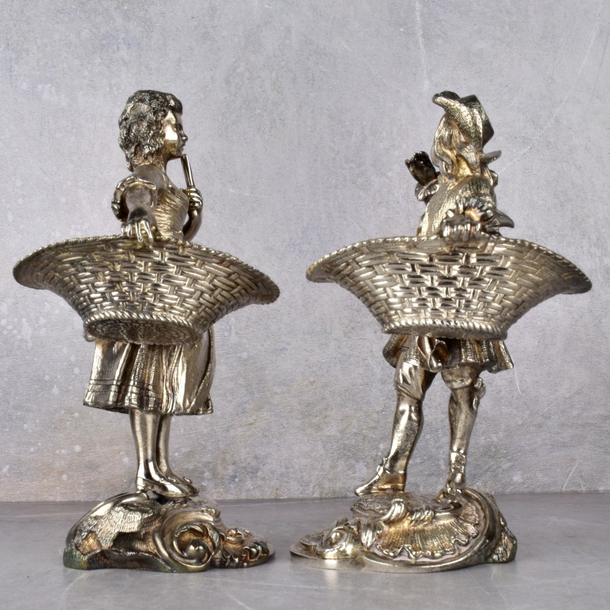 Pair of Asprey and Garrard Salt Cellars