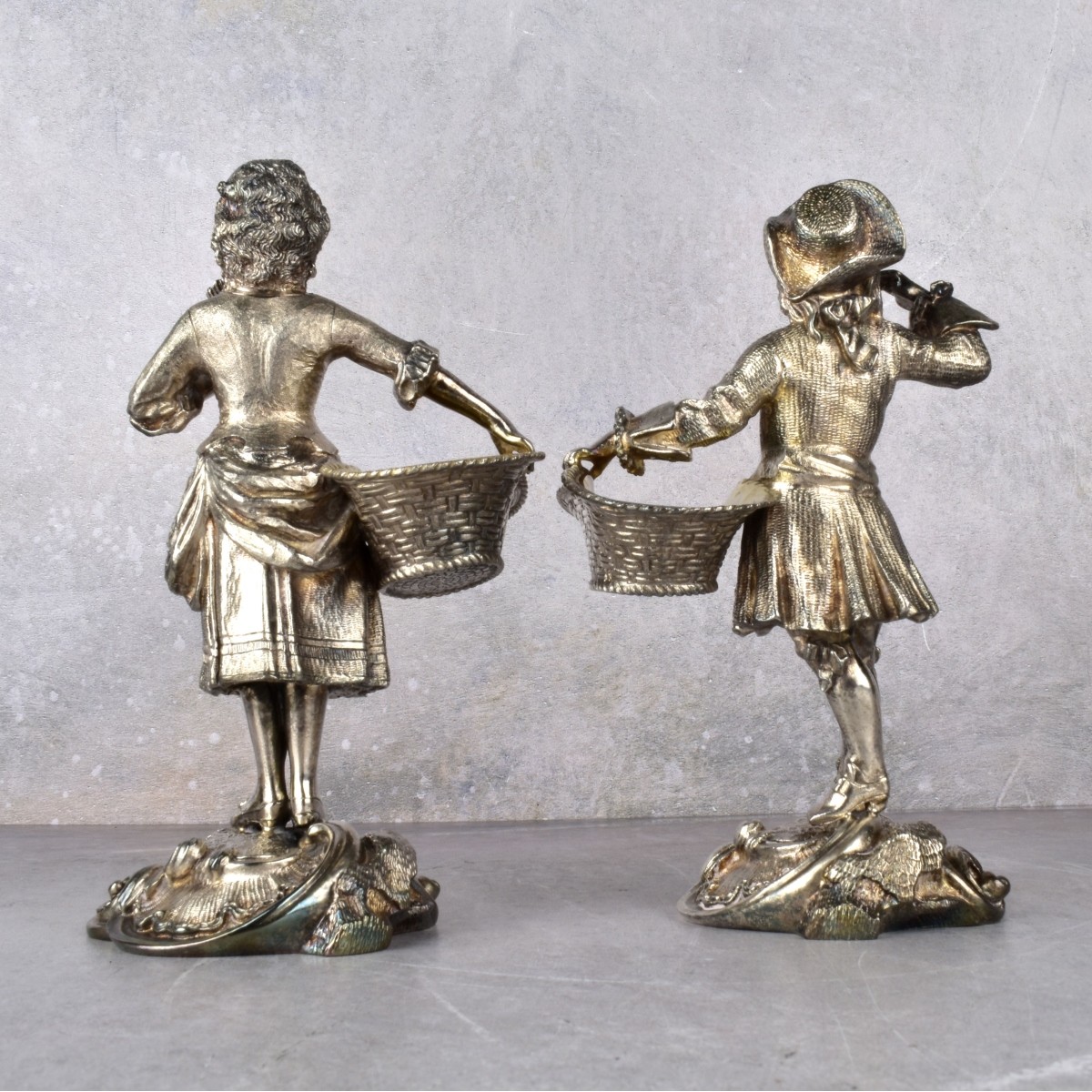 Pair of Asprey and Garrard Salt Cellars