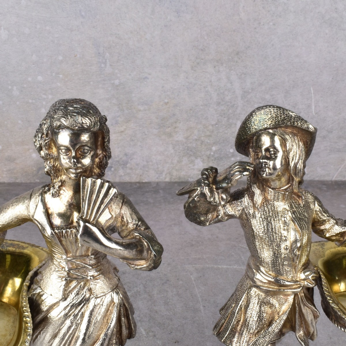 Pair of Asprey and Garrard Salt Cellars