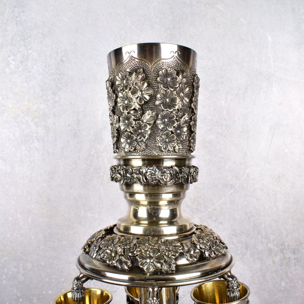 Sterling Silver Kiddish Fountain
