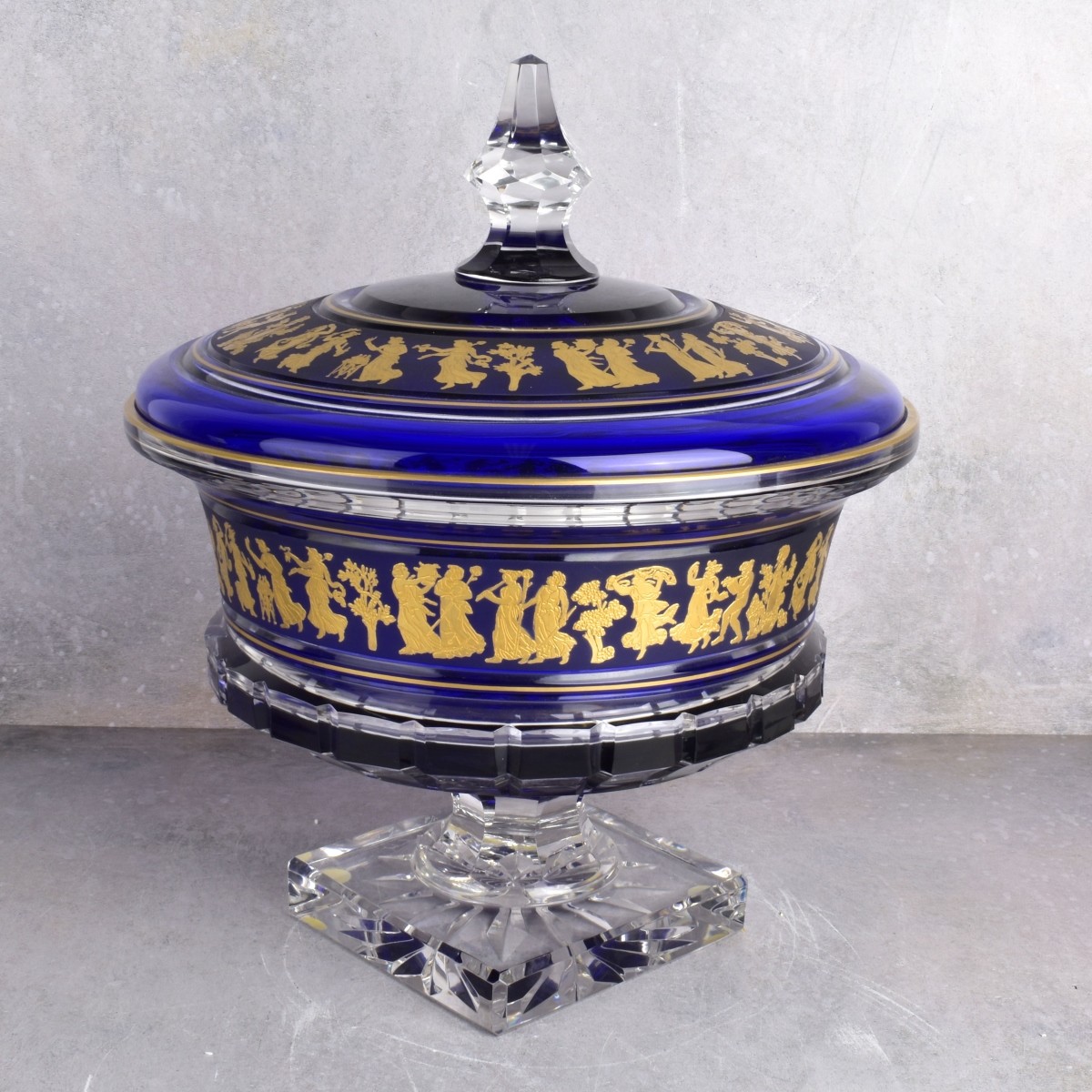 Val St. Lambert "Borodin Dancede Flore" Bowl