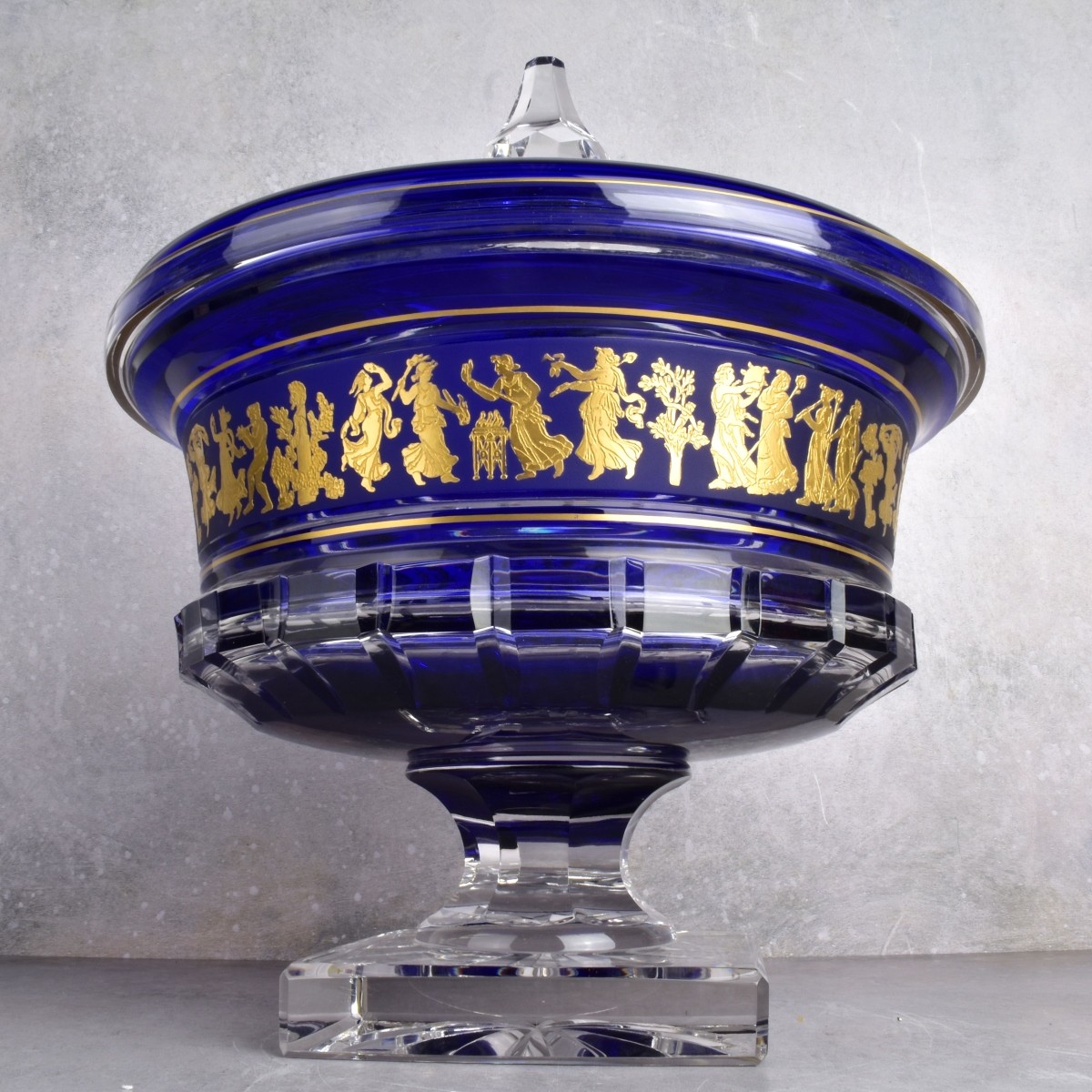 Val St. Lambert "Borodin Dancede Flore" Bowl