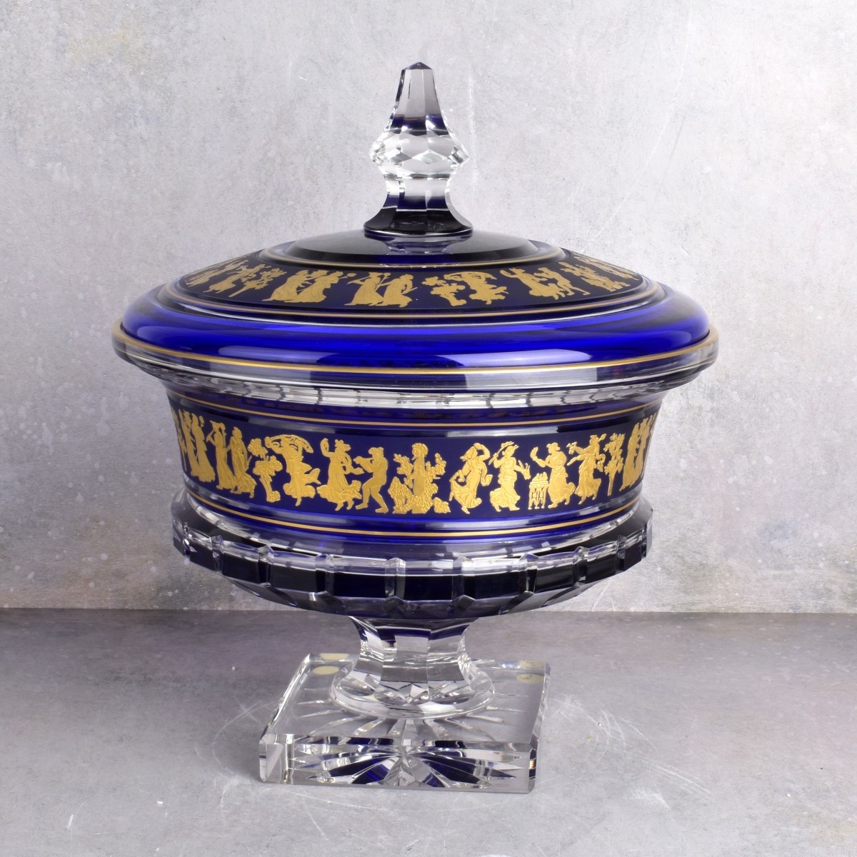Val St. Lambert "Borodin Dancede Flore" Bowl