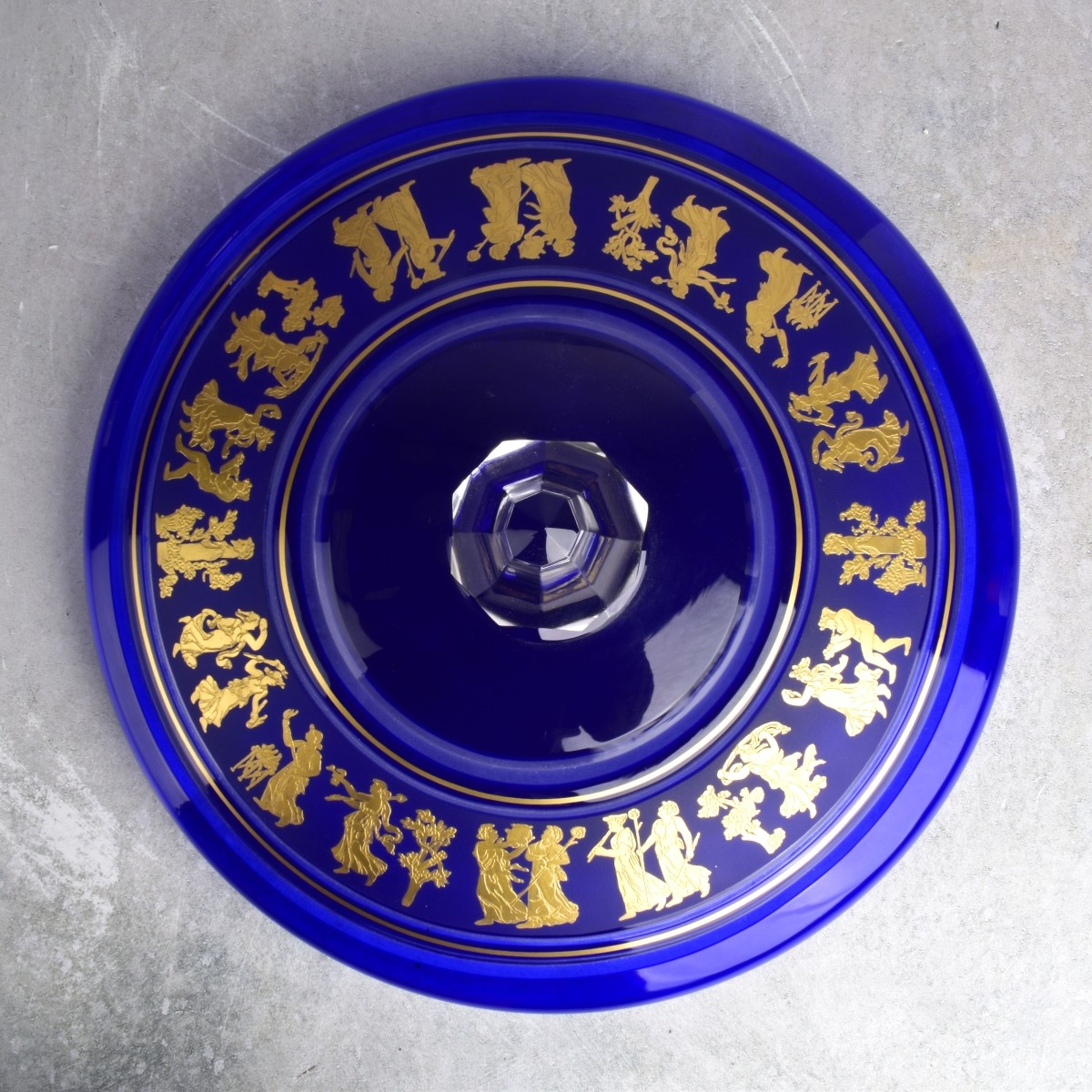 Val St. Lambert "Borodin Dancede Flore" Bowl