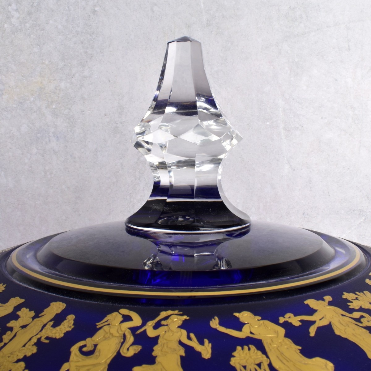 Val St. Lambert "Borodin Dancede Flore" Bowl