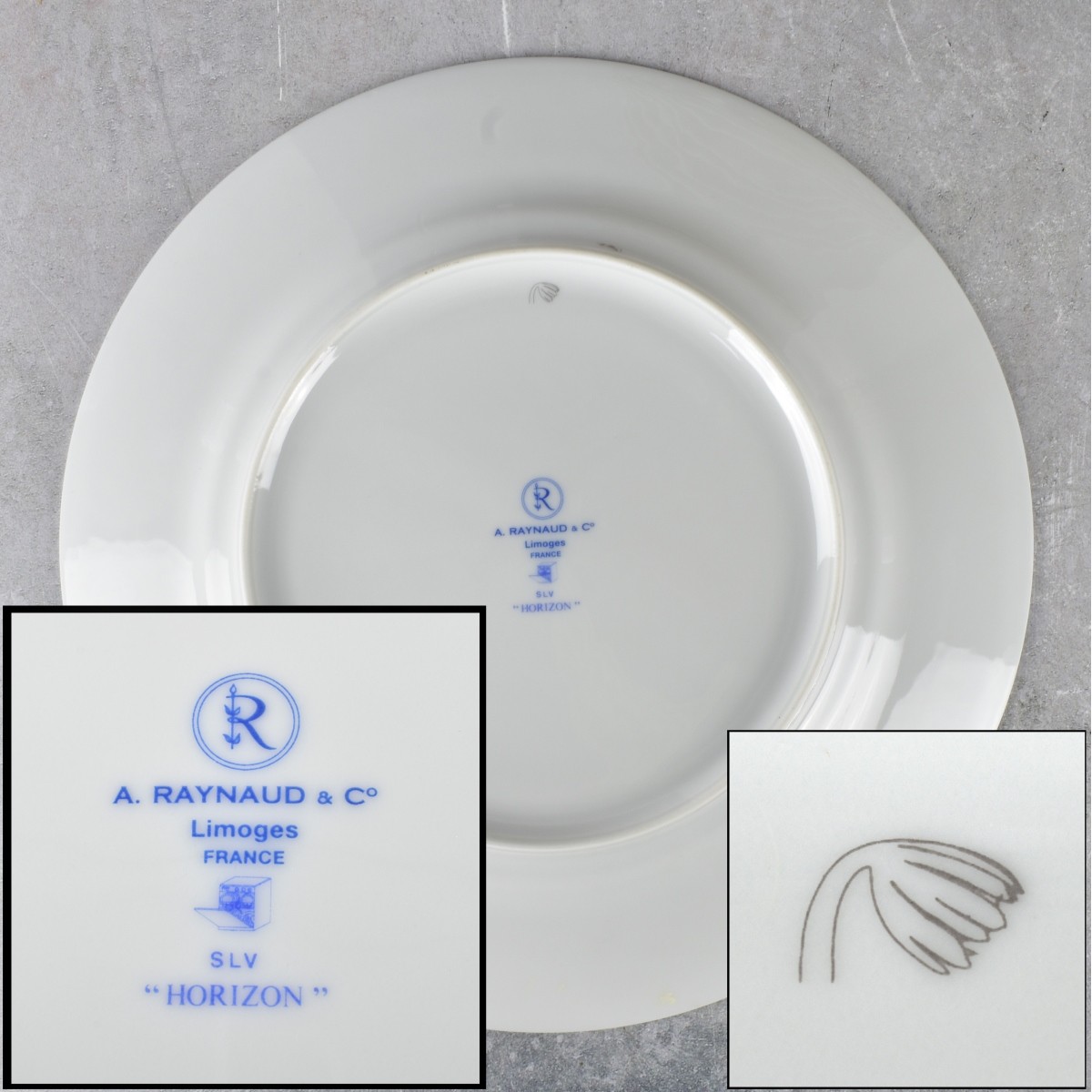 A. Raynaud and Co. Limoges France Service Plates