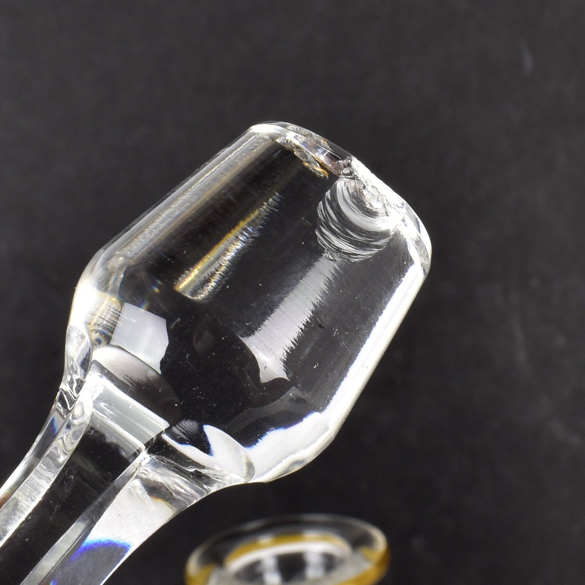Vintage Pair of Saint Louis Cut Crystal Decanters