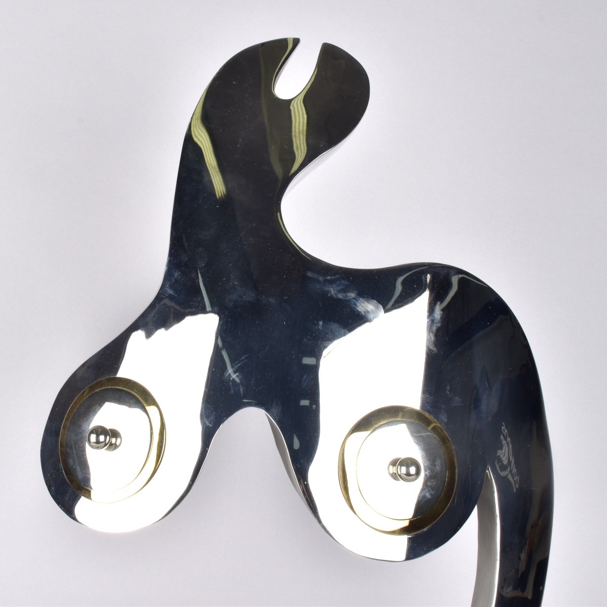 Abstract Sculpture of Woman's Torso