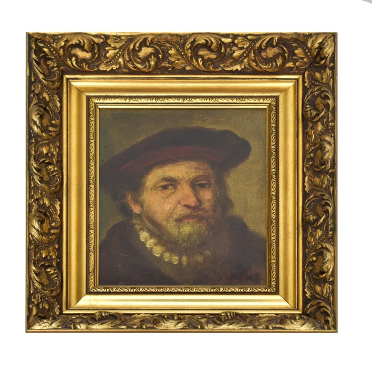 Italian School Oil on Canvas