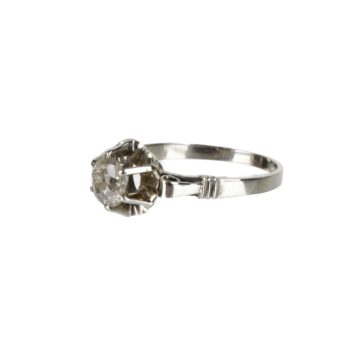 Diamond and 18K Ring