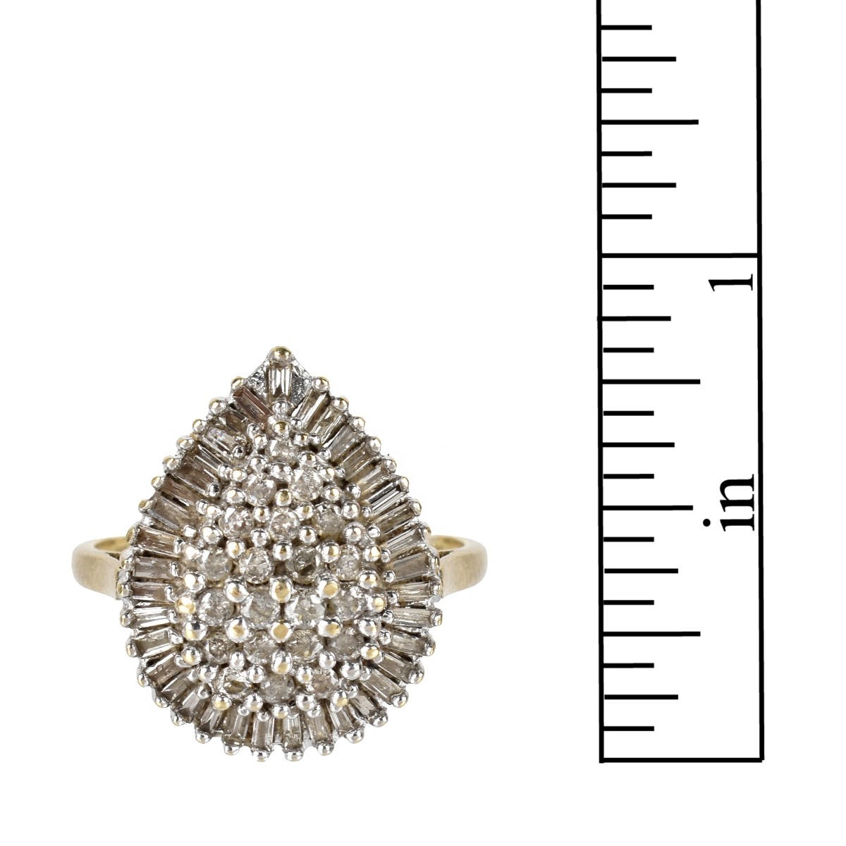 Diamond and 14K Ring
