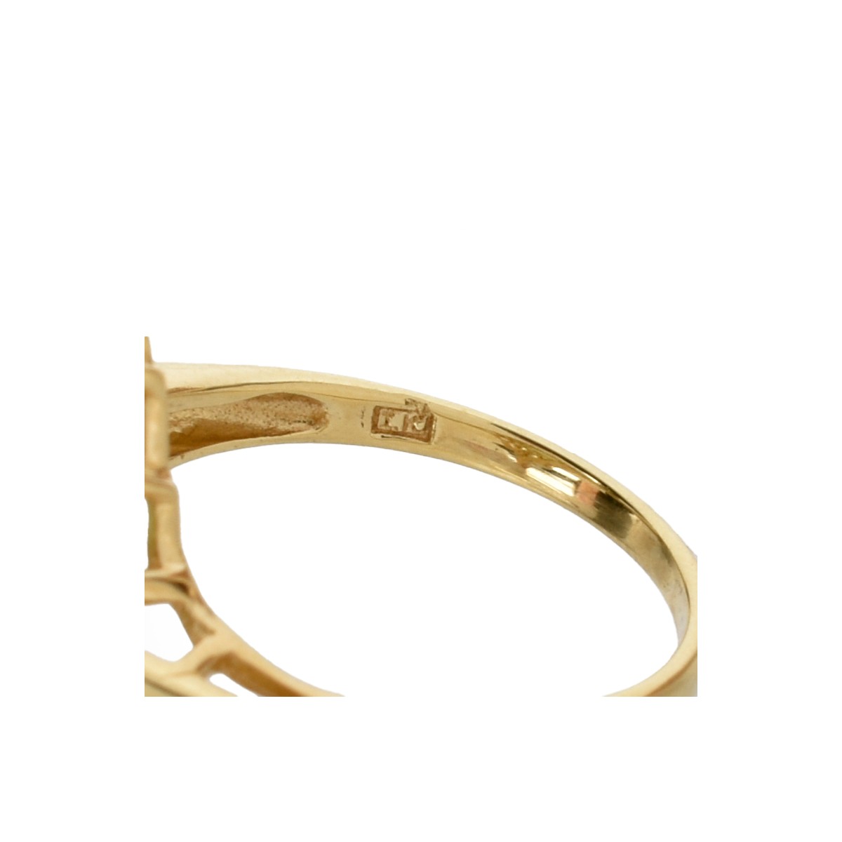 Peridot and 14K Ring