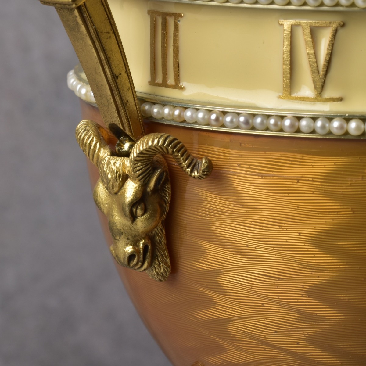 Faberge Replica Serpent Clock