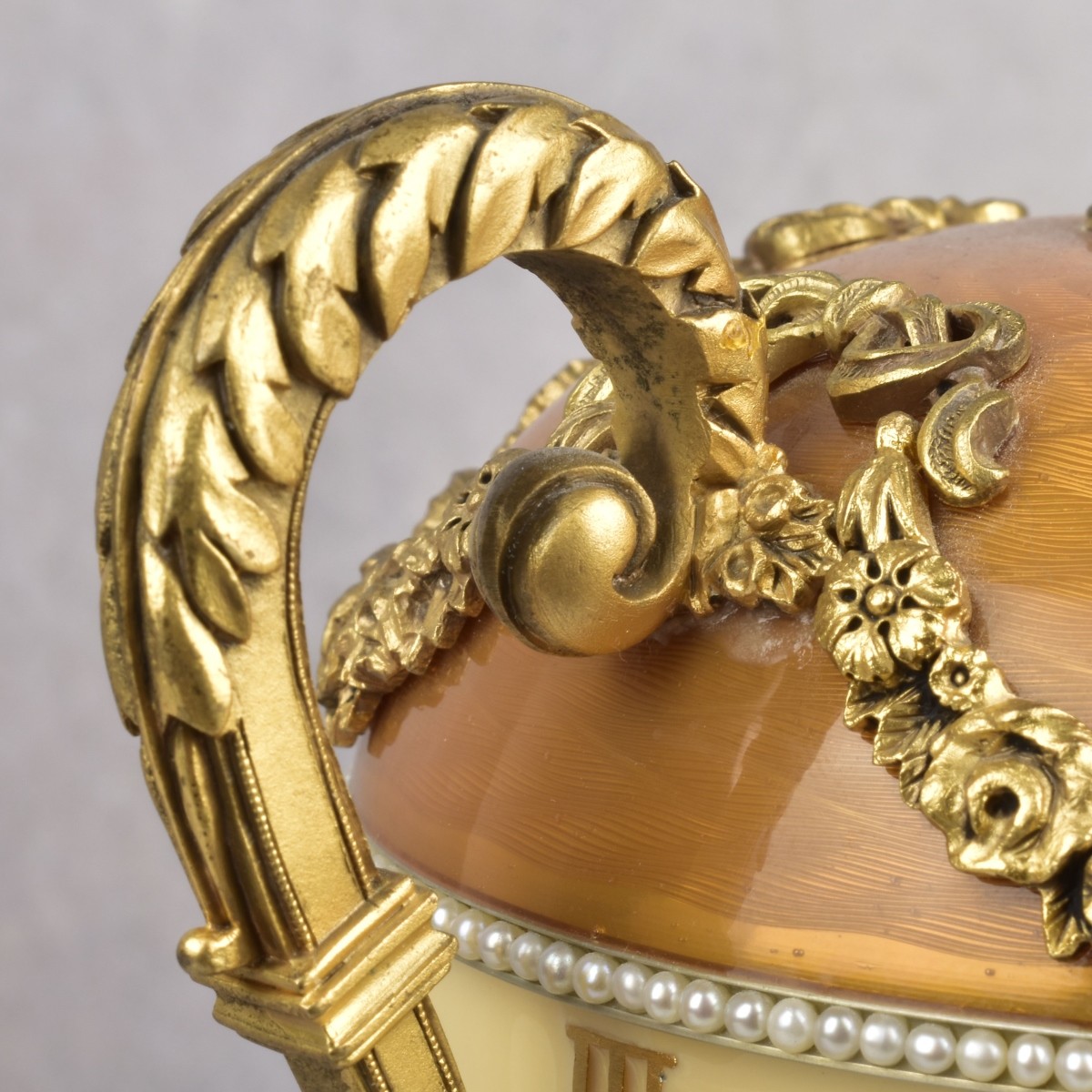 Faberge Replica Serpent Clock