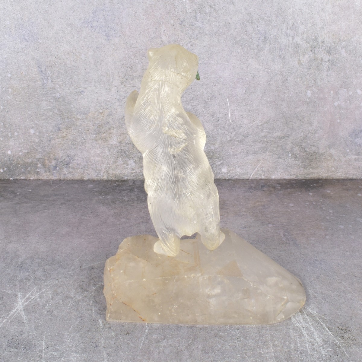 Standing Polar Bear Figurine