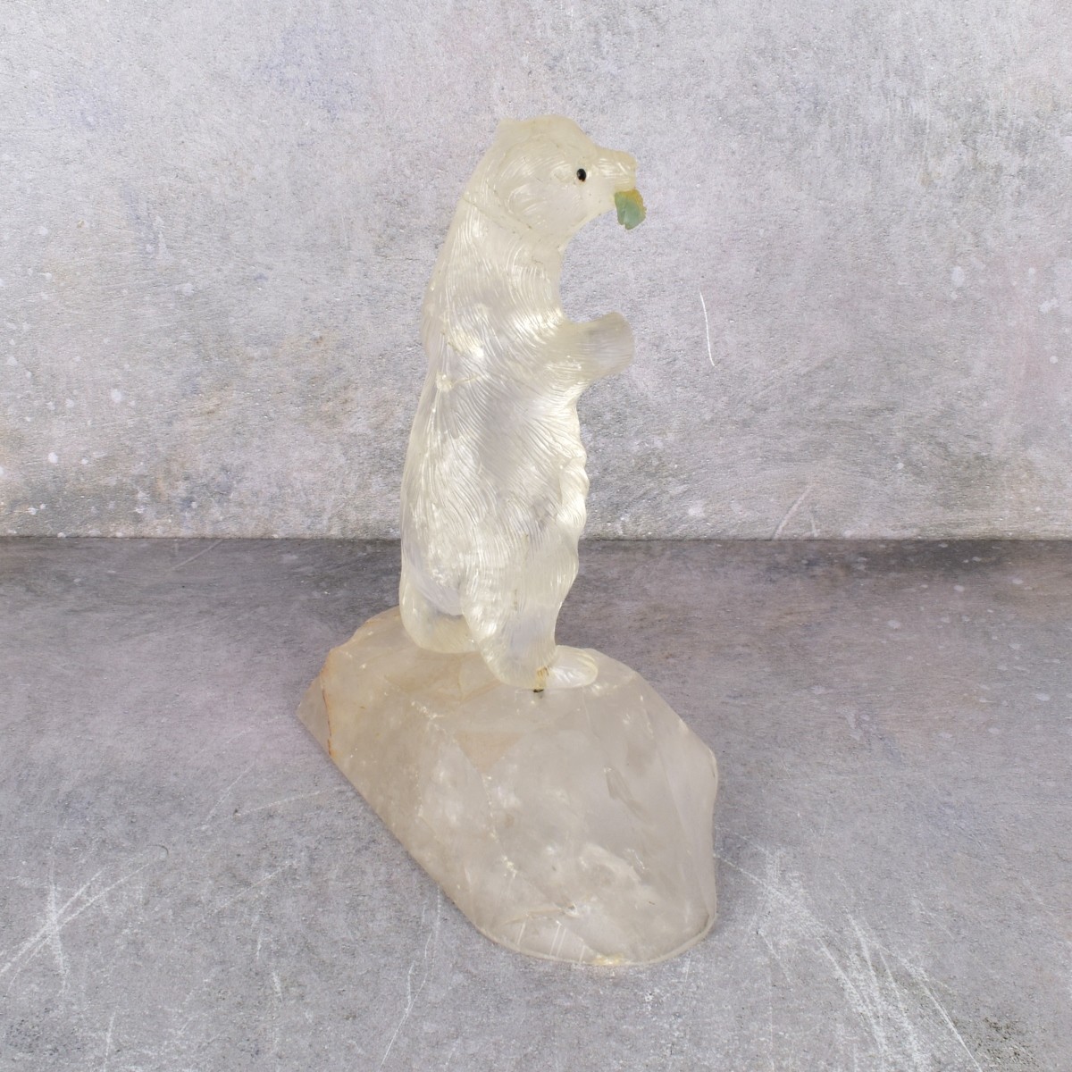Standing Polar Bear Figurine