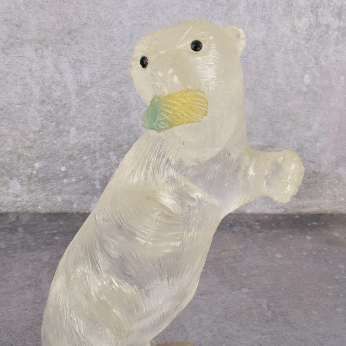Standing Polar Bear Figurine