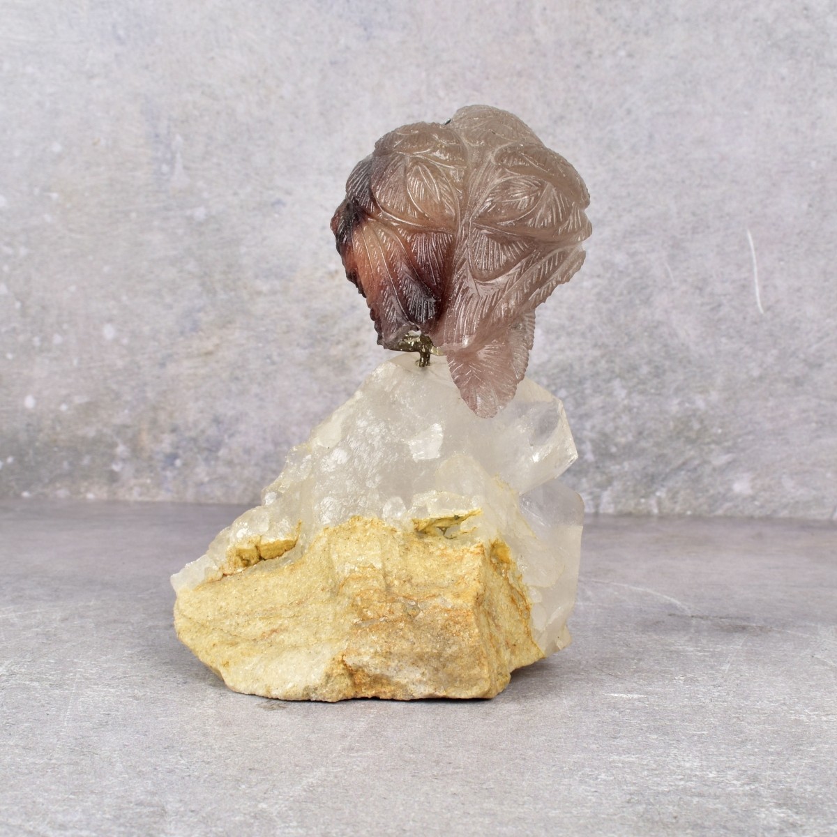 Idar-Oberstein Carved Gem Mineral Specimen