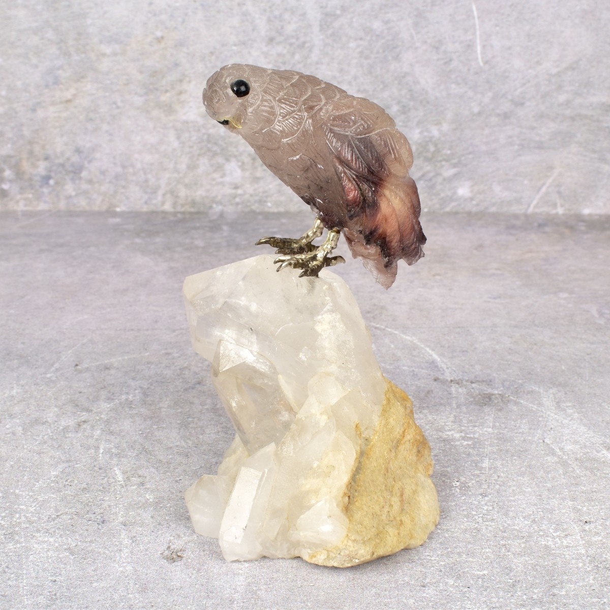 Idar-Oberstein Carved Gem Mineral Specimen