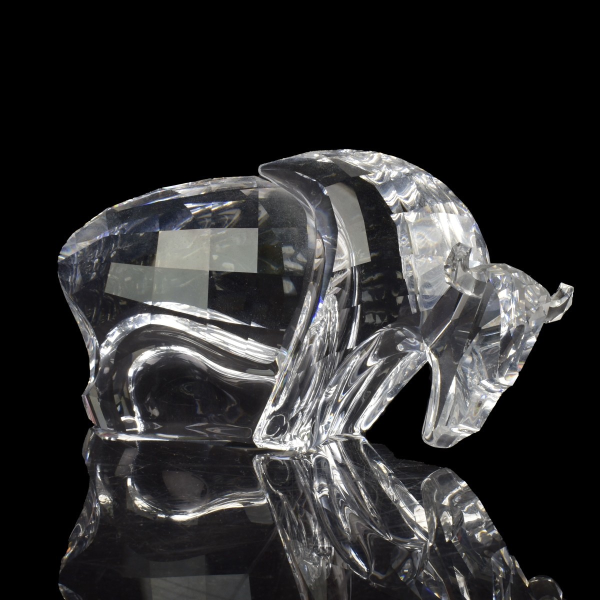 Swarovski Crystal Bull Figurine