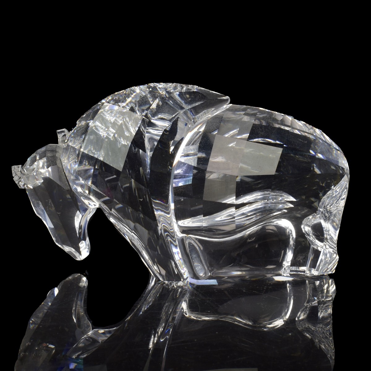 Swarovski Crystal Bull Figurine
