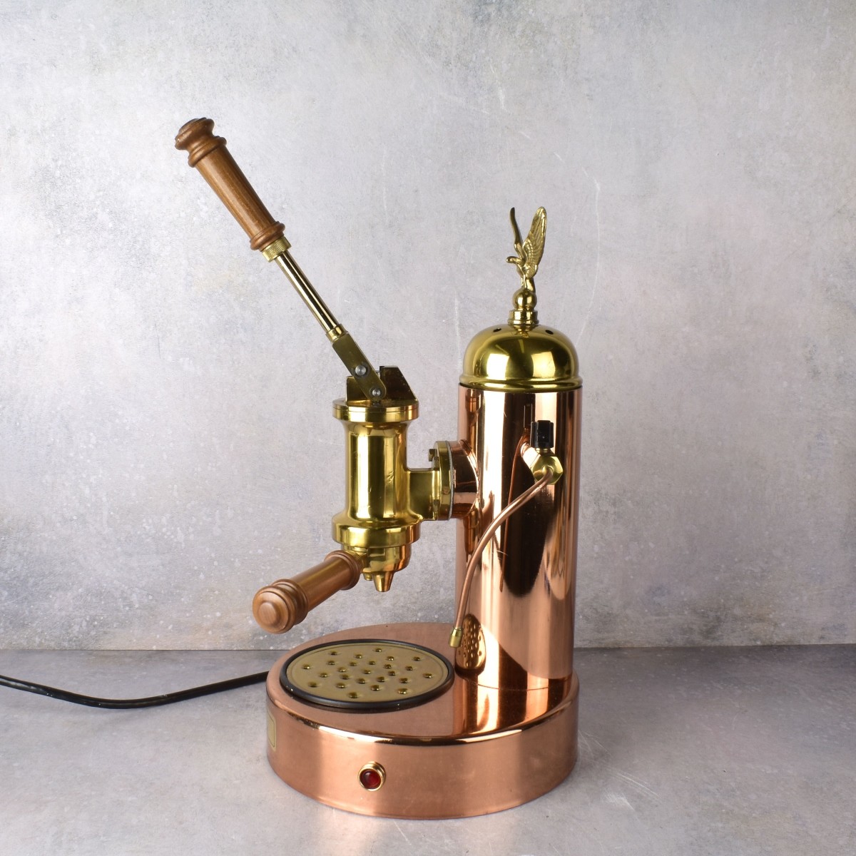 Elektra Copper and Brass Coffee Espresso Machine