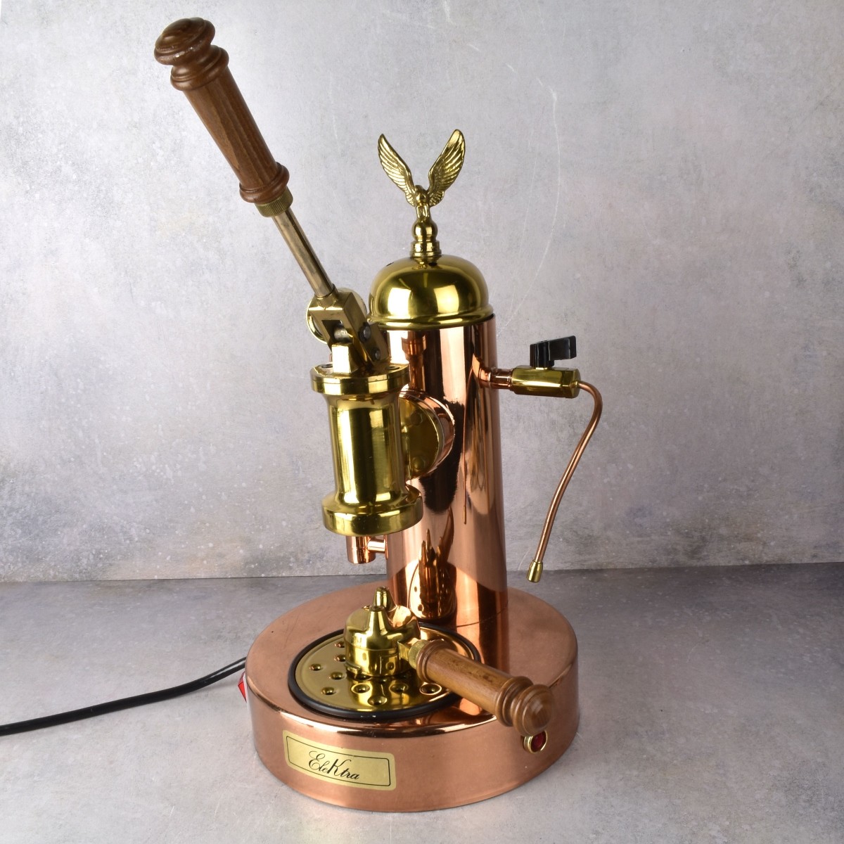 Elektra Copper and Brass Coffee Espresso Machine